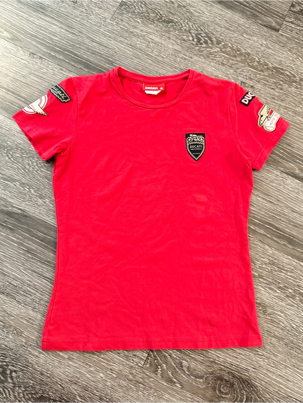 Ducati Women’s Red Short Sleeve Tee